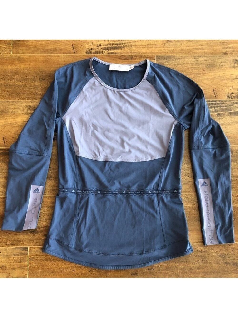 adidas by Stella McCartney Fitted Tee - Blue/Grey
